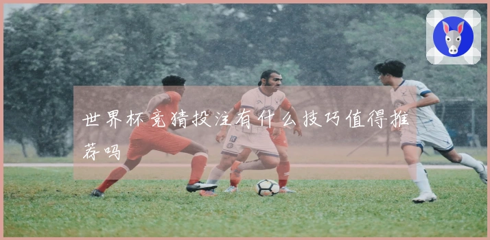 世界杯竞猜投注有什么技巧值得推荐吗